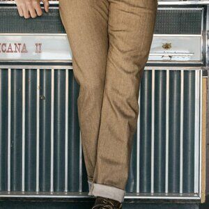 The Pen Slim - Copper Raw 10.5oz Selvedge